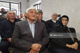 Azerbaijan's next relocation convoy arrived in Kalbajar city , families receive their house keys -VIDEO  -UPDATED-1 