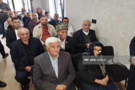 Azerbaijan's next relocation convoy arrived in Kalbajar city , families receive their house keys -VIDEO  -UPDATED-1 