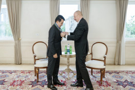 President Ilham Aliyev received ICESCO Director-General-UPDATED 