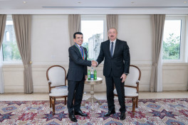 President Ilham Aliyev received ICESCO Director-General-UPDATED 