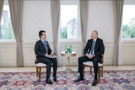 President Ilham Aliyev received ICESCO Director-General-UPDATED 