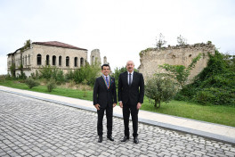 President Ilham Aliyev received ICESCO Director-General-UPDATED 