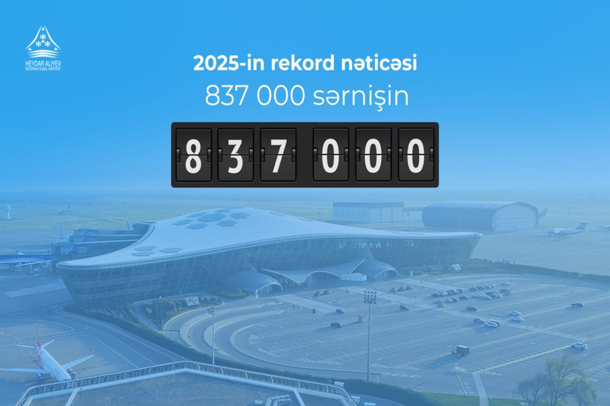 Haydar Aliyev International Airport served record number of passengers