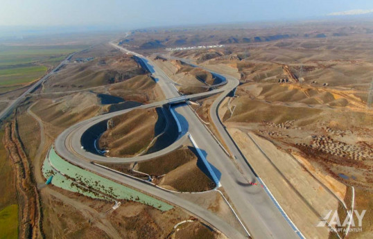 Construction of Horadiz–Jabrayil–Zangilan–Aghband road reaches 95% completion