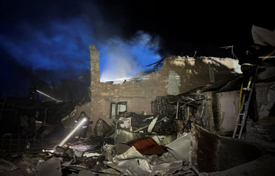 Russian attack on Ukraine's Zaporizhzhia kills one, injures 13