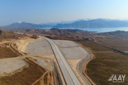 Construction of Horadiz–Jabrayil–Zangilan–Aghband road reaches 95% completion