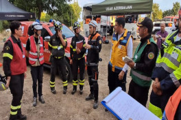 Azerbaijani emergency teams participate in NATO “Bulgaria 2025” disaster management exercise