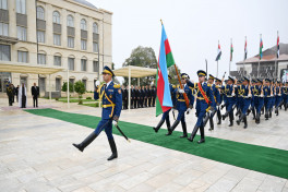 Official welcome ceremony was held for President of United Arab Emirates in Shusha