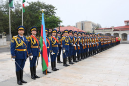 Official welcome ceremony was held for President of United Arab Emirates in Shusha