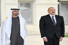 Official welcome ceremony was held for President of United Arab Emirates in Shusha