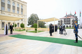 Official welcome ceremony was held for President of United Arab Emirates in Shusha
