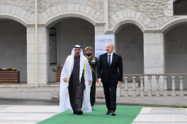 Official welcome ceremony was held for President of United Arab Emirates in Shusha