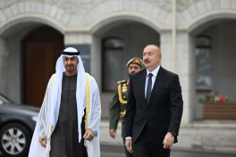 Official welcome ceremony was held for President of United Arab Emirates in Shusha