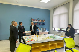 ICESCO Director-General visited Shusha School No. 1 and Karabakh University
