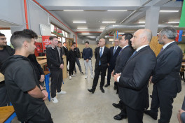 ICESCO Director-General visited Shusha School No. 1 and Karabakh University