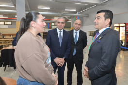ICESCO Director-General visited Shusha School No. 1 and Karabakh University