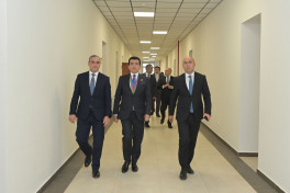 ICESCO Director-General visited Shusha School No. 1 and Karabakh University
