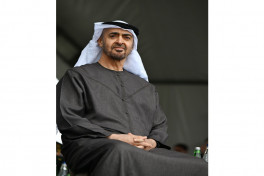 Presidents Ilham Aliyev and Sheikh Mohamed bin Zayed Al Nahyan watched Karabakh horses show at Jidir Duzu