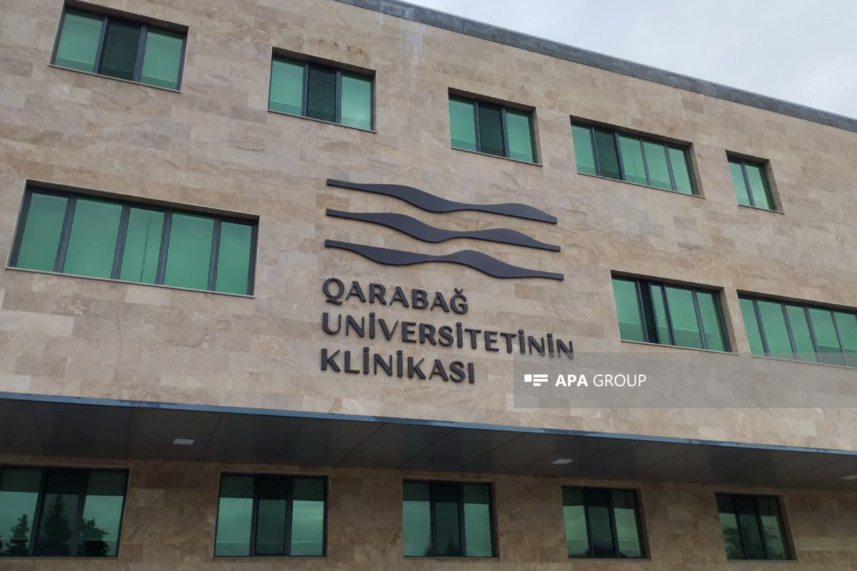 Media tour held at Karabakh University clinic and medical faculty building -PHOTO 