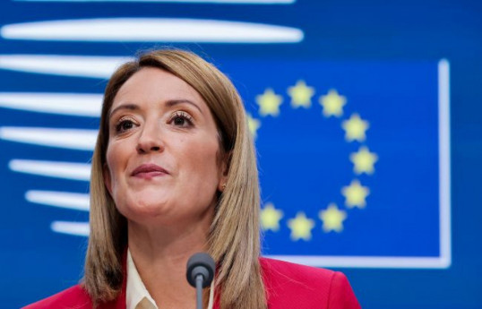 European Parliament President Roberta Metsola