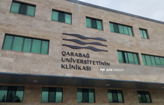 Media tour held at Karabakh University clinic and medical faculty building -PHOTO 