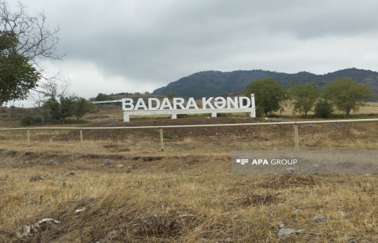 Media tour organized to Badara village of Khojaly -PHOTO 