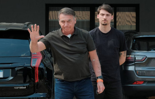 Former Brazilian President Jair Bolsorano