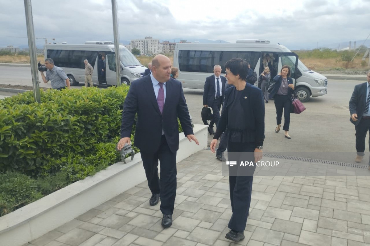 EU Enlargement Commissioner Marta Kos begins visit to Aghdam -VIDEO -UPDATED 