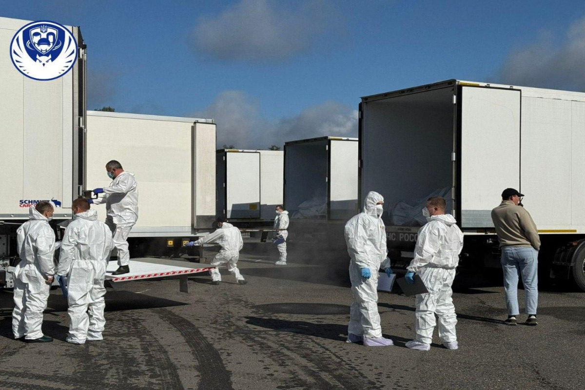 Kyiv says Russia returned 1,000 bodies to Ukraine-UPDATED 