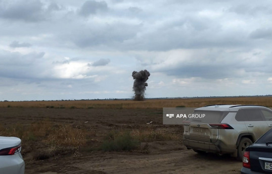 EU Commissioner observes mine clearance operations in Azerbaijan's Aghdam -VIDEO 