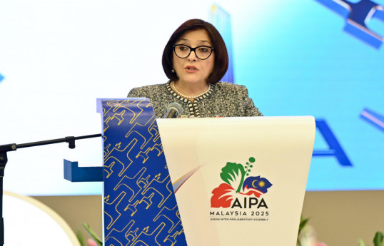 Speaker of the Milli Majlis (Parliament) of the Republic of Azerbaijan, Sahiba Gafarova