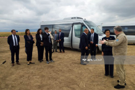 EU Commissioner observes mine clearance operations in Azerbaijan's Aghdam -VIDEO 