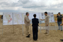 EU Commissioner observes mine clearance operations in Azerbaijan's Aghdam -VIDEO 