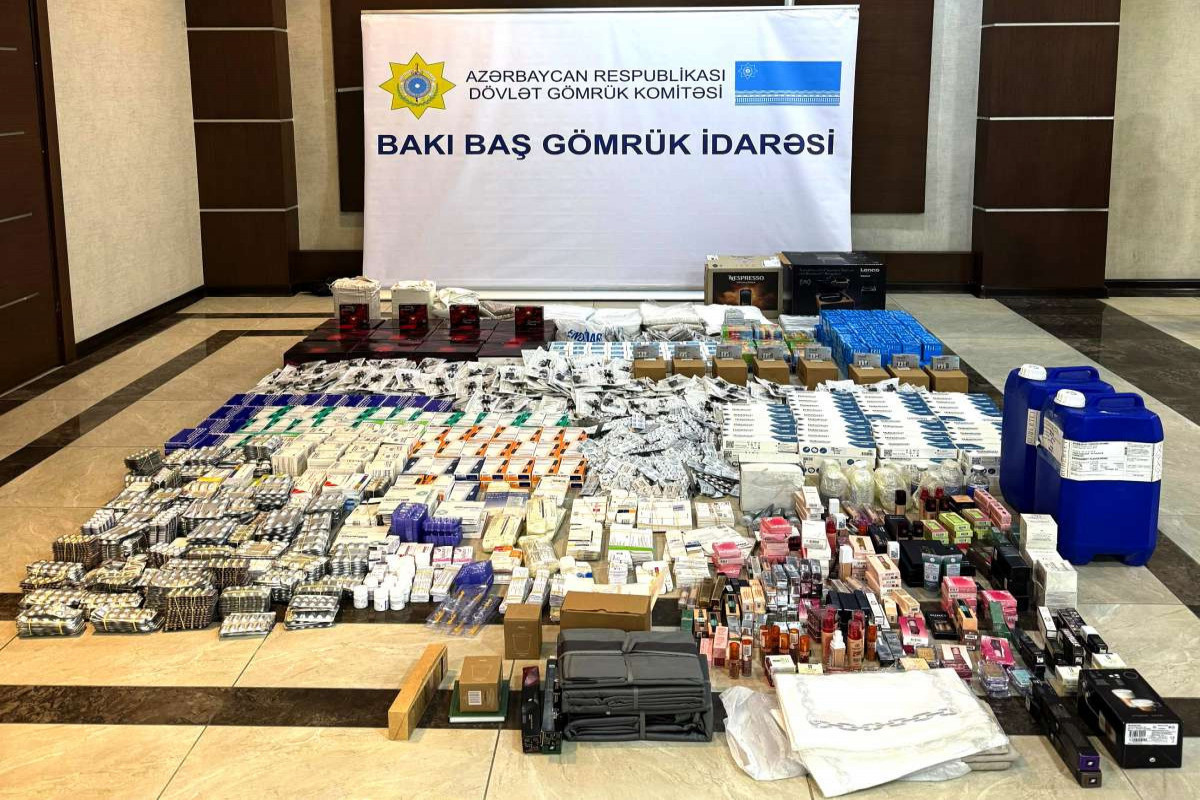 Azerbaijan customs seize undeclared goods from truck arriving from Türkiye