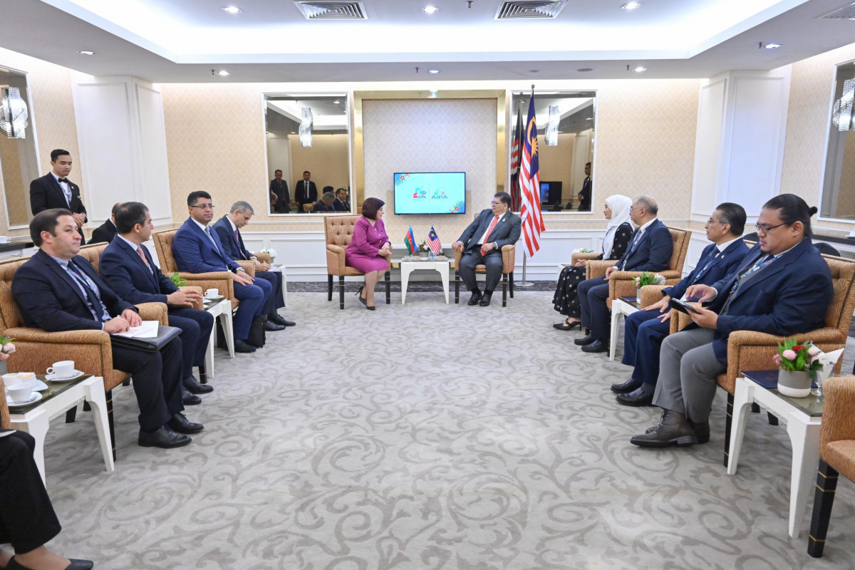 Speaker of Azerbaijan’s Parliament holds talks with Malaysian counterpart