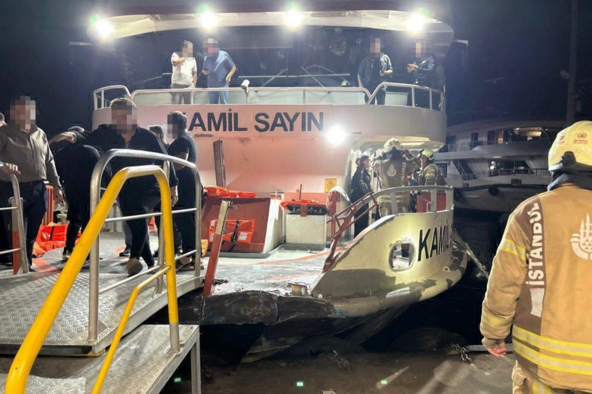 12 injured as passenger ferry hits Panama-flagged cargo ship in Bosphorus rush hour-UPDATED 