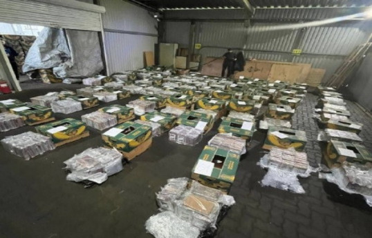 Over 1.5 tons of cocaine worth 20 billion rubles seized from ship in Saint Petersburg