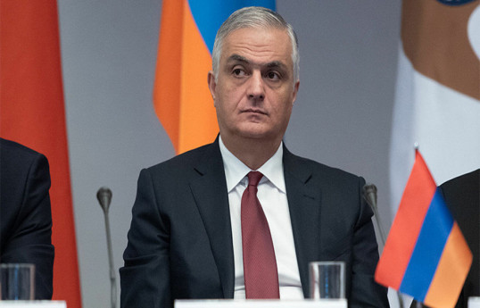 Armenian Deputy Prime Minister Mger Grigoryan