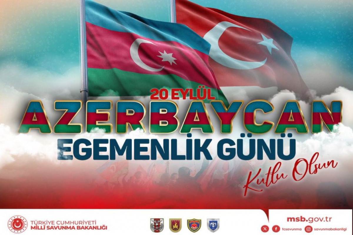 Turkish MoD congratulated Azerbaijan on State Sovereignty Day