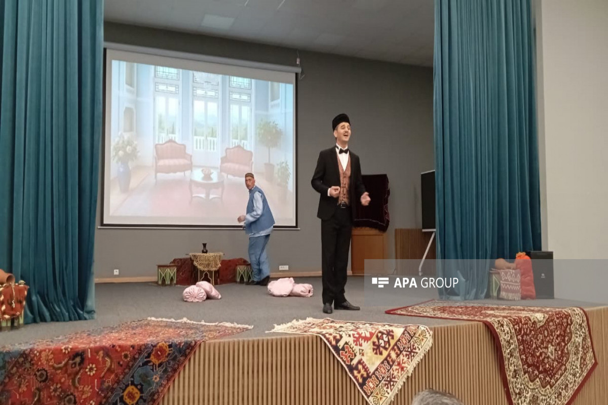 Operetta "Arshin Mal Alan" was performed in Khankendi -PHOTO 