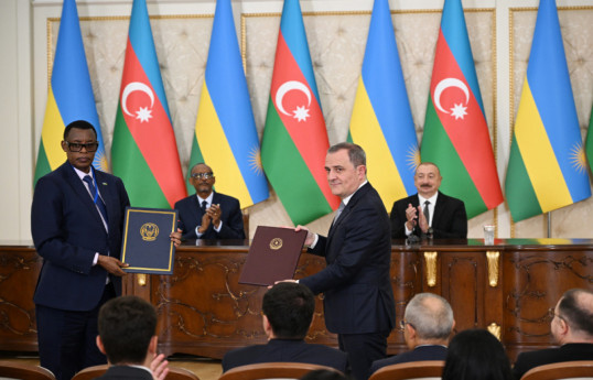 Documents signed between Azerbaijan and Rwanda exchanged, Presidents made press statements-UPDATED 