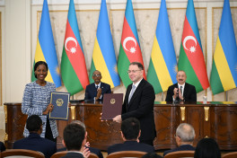 Documents signed between Azerbaijan and Rwanda exchanged, Presidents made press statements-UPDATED 