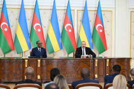 Documents signed between Azerbaijan and Rwanda exchanged, Presidents made press statements-UPDATED 