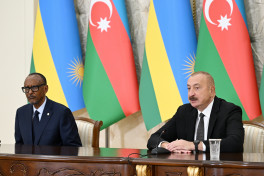 Documents signed between Azerbaijan and Rwanda exchanged, Presidents made press statements-UPDATED 