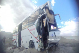 Nakhchivan-Baku bus falls into ravine, 16 injured-PHOTO -VIDEO  -UPDATED-1 