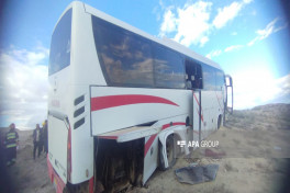 Nakhchivan-Baku bus falls into ravine, 16 injured-PHOTO -VIDEO  -UPDATED-1 