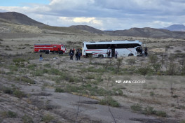 Nakhchivan-Baku bus falls into ravine, 16 injured-PHOTO -VIDEO  -UPDATED-1 