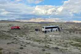 Nakhchivan-Baku bus falls into ravine, 16 injured-PHOTO -VIDEO  -UPDATED-1 