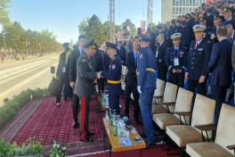 Chief of General Staff of Azerbaijan Army attends military parade in Belgrade