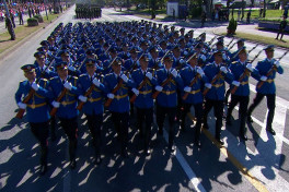 Chief of General Staff of Azerbaijan Army attends military parade in Belgrade